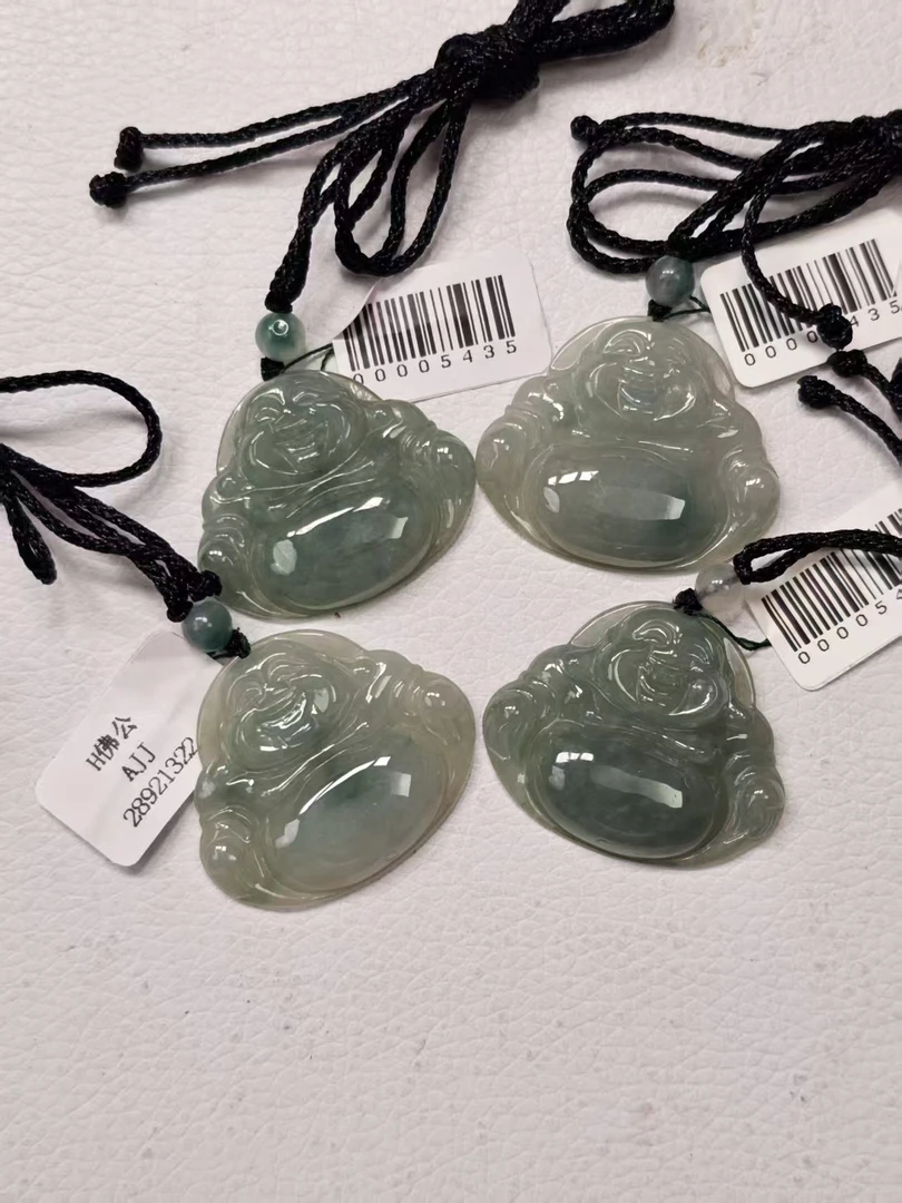 天然缅甸A货翡翠（小佛公）多样性发其一