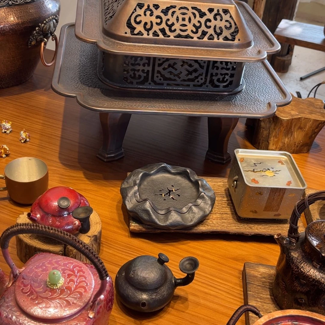 明**风长乐宫观火炉手工锻打工艺