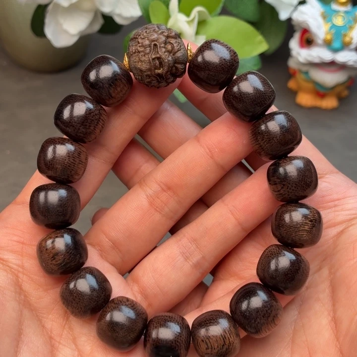 沉香碎屑沉香越南富森红土玉化瘤疤料1.4