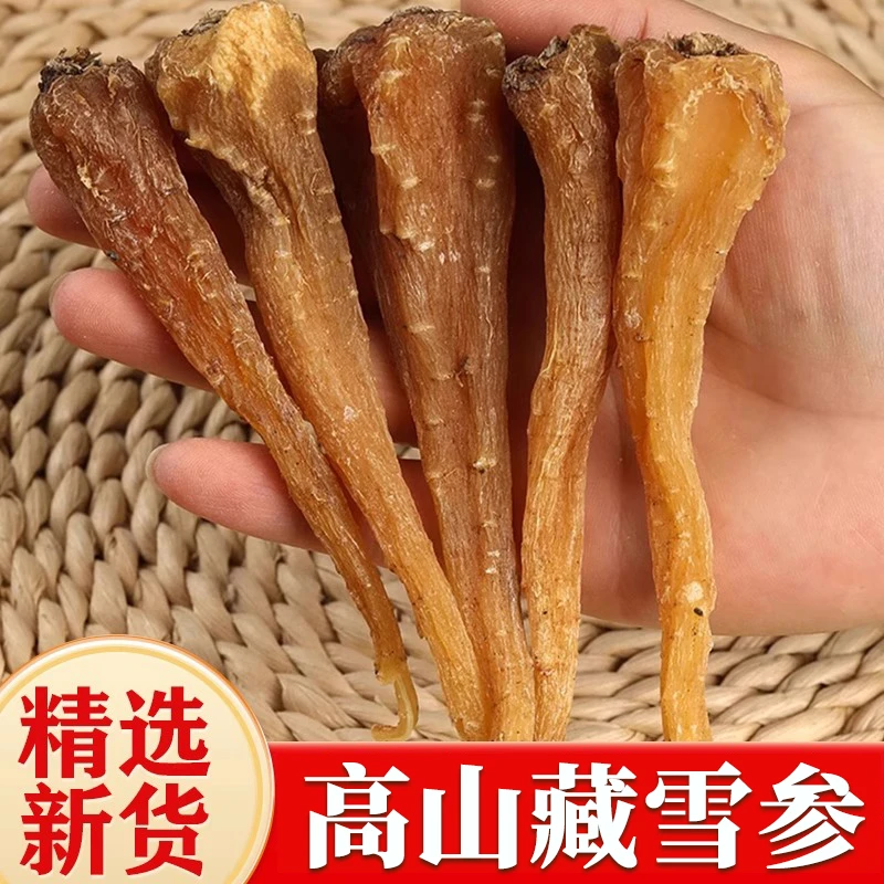【真货】正宗高海拔藏雪参西藏特产雪玉人参农家山参可煮水煲汤泡酒