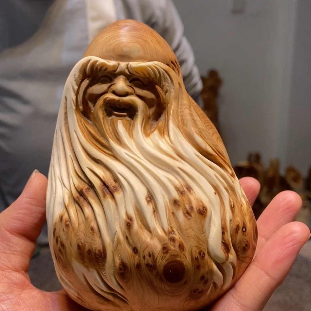 柏木（崖柏）太行崖柏根雕摆件