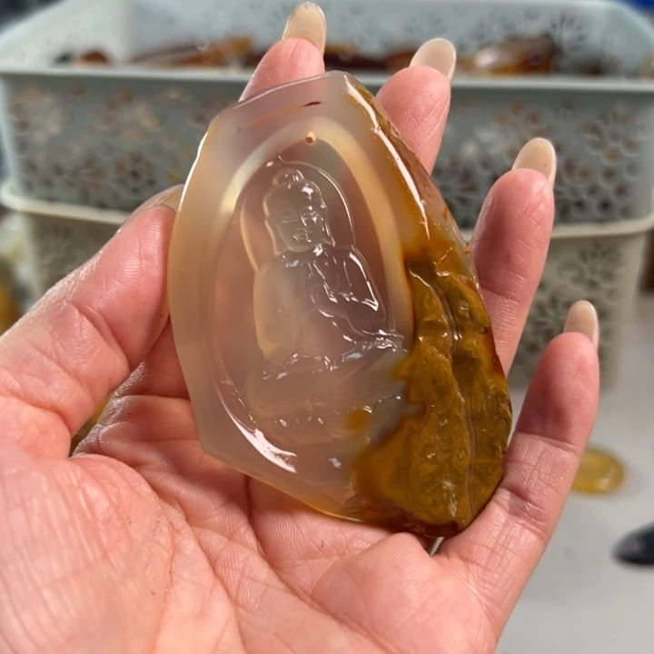 玛瑙/玉髓吊坠(不含链)未镶嵌