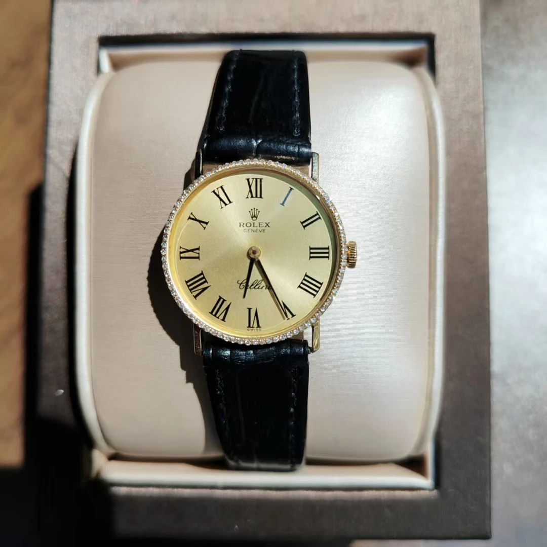 99新 Rolex/劳力士 劳力士14556手动后钻 赠送手链赠送表带