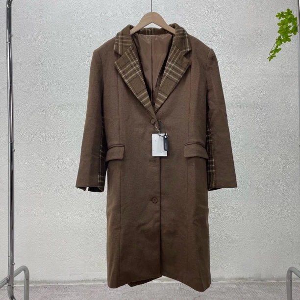 潮牌男女设计师高定百搭休闲大衣1465