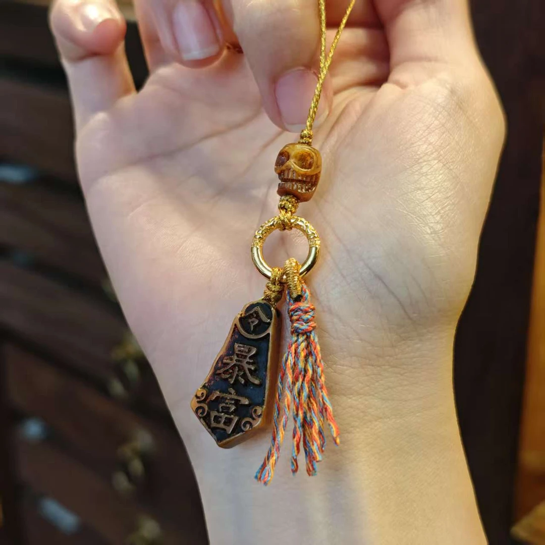 非金属布艺吊坠 【美萍藏传】暴富令挂件