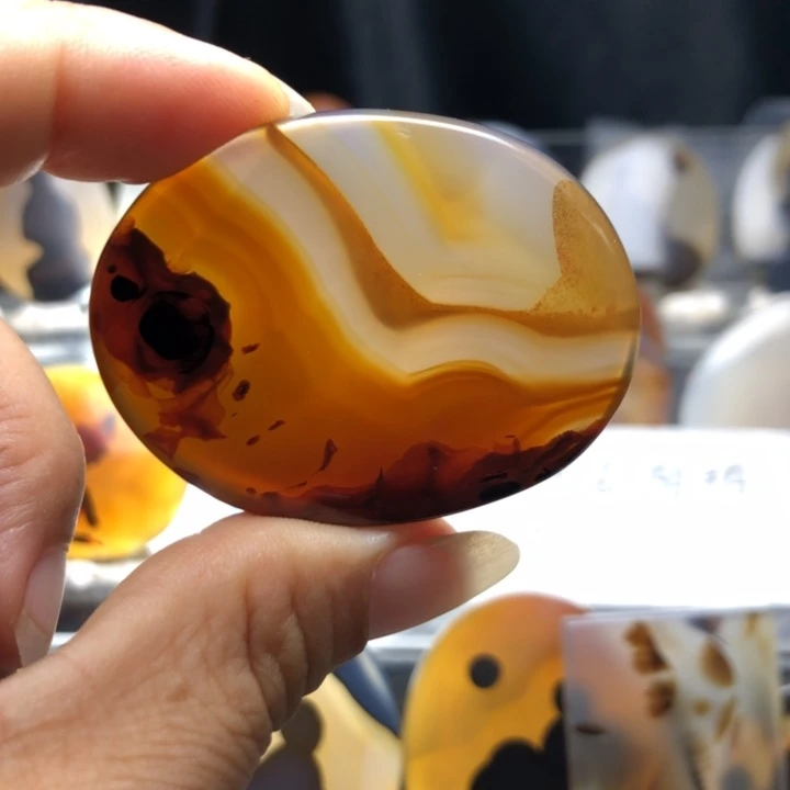 合金玛瑙/玉髓珠宝奇石141