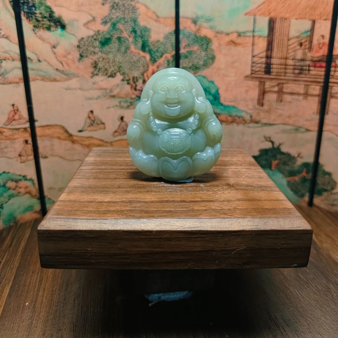 J和田玉佛公吊坠0448