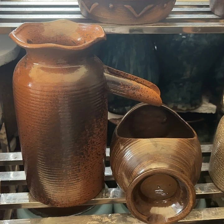 粗陶口径13/27，13/21/13进水口1.6厘米