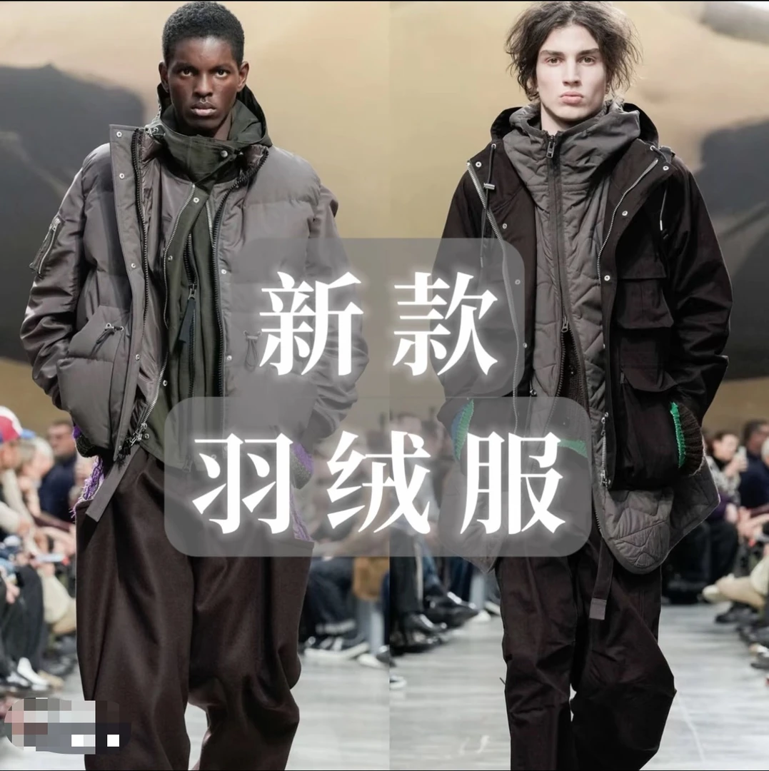 华【小戴专属】2025新品时尚休闲白鸭绒连帽羽绒服25956