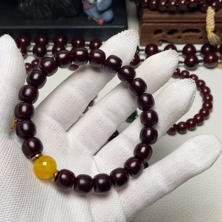 核桃手串/手链?*猴头玉华串