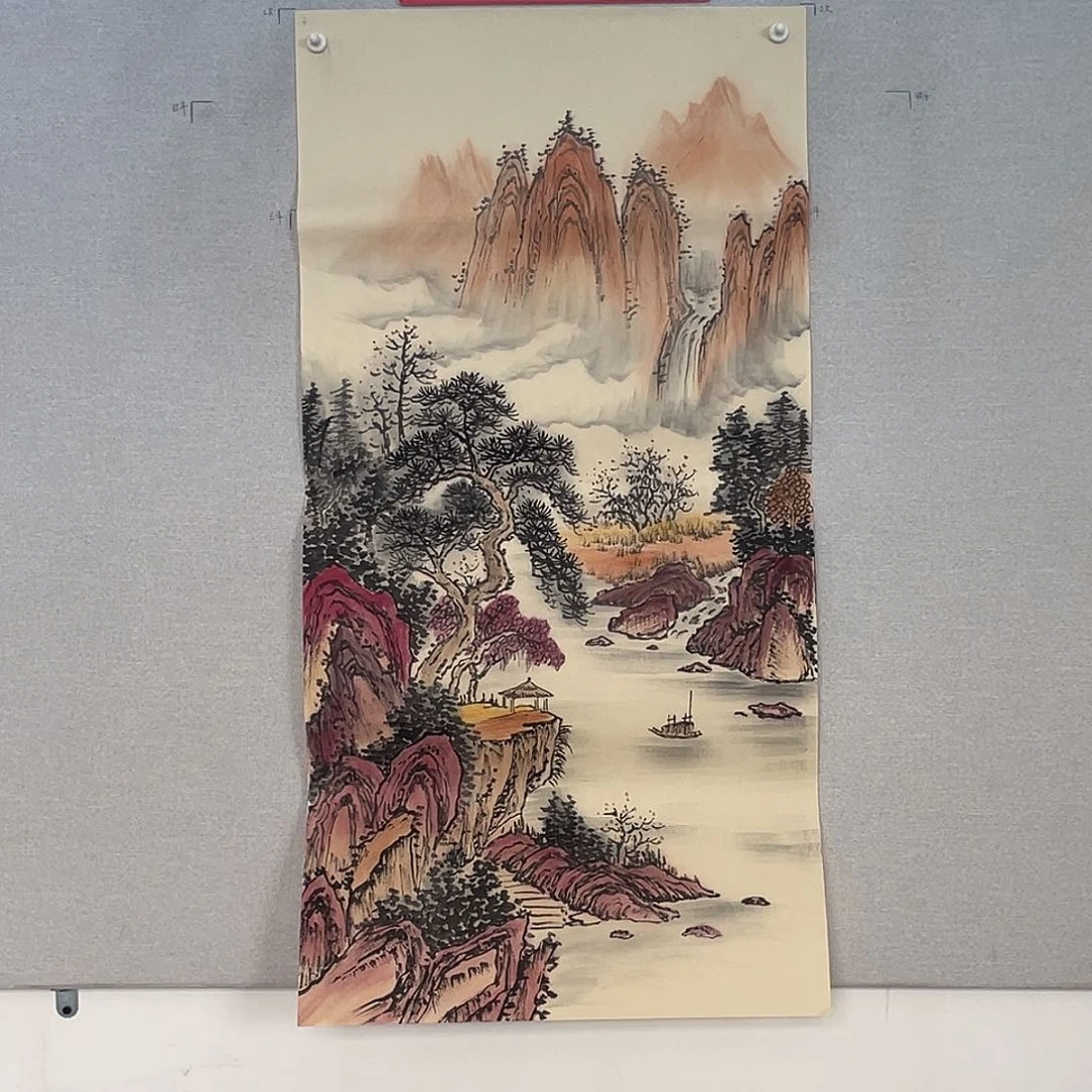 国画山水画作品欣赏3