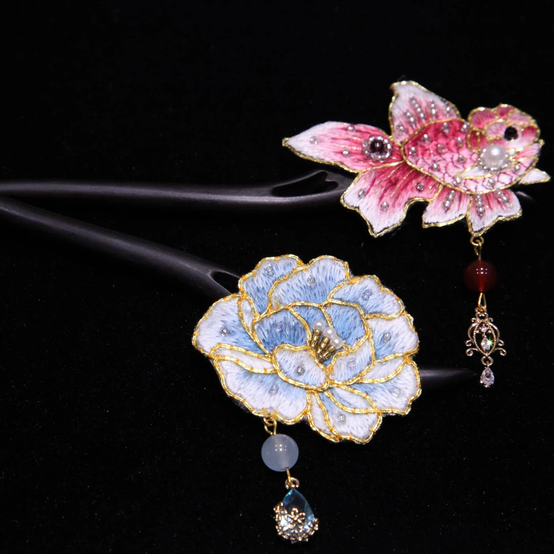 复古/宫廷女民族风原创设计明制古风古装头饰百搭超仙发簪气质