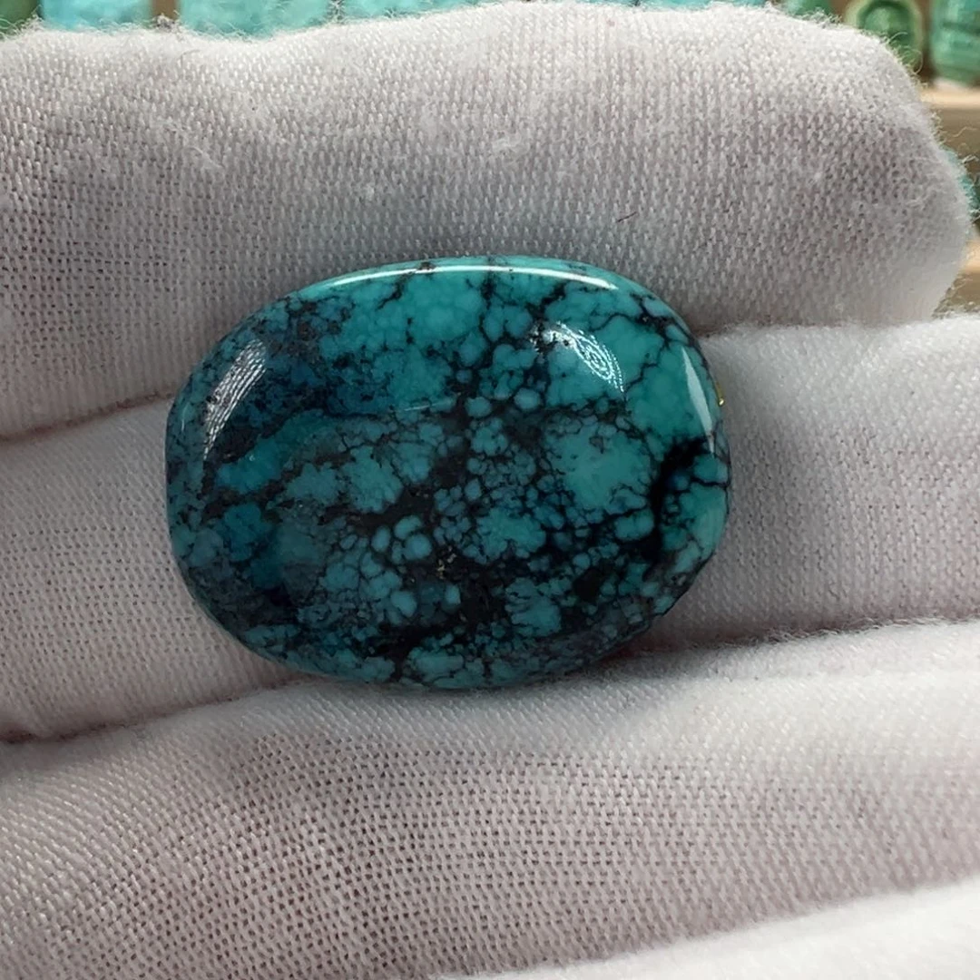 未镶嵌绿松石随形19.7mm