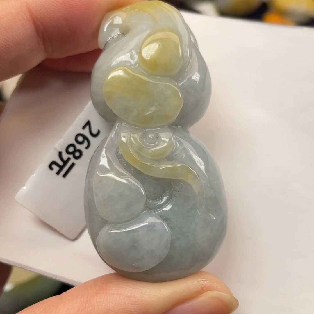 翡翠未镶嵌颈饰翡翠葫芦