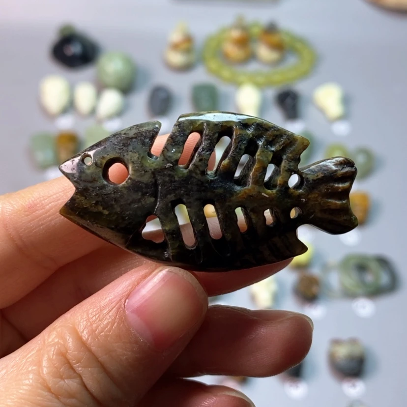 【闪购商品】未镶嵌岫玉吊坠(不含链)