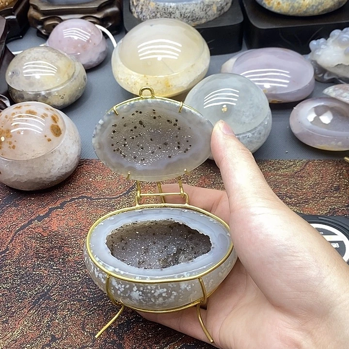 水晶摆件未镶嵌聚宝盆