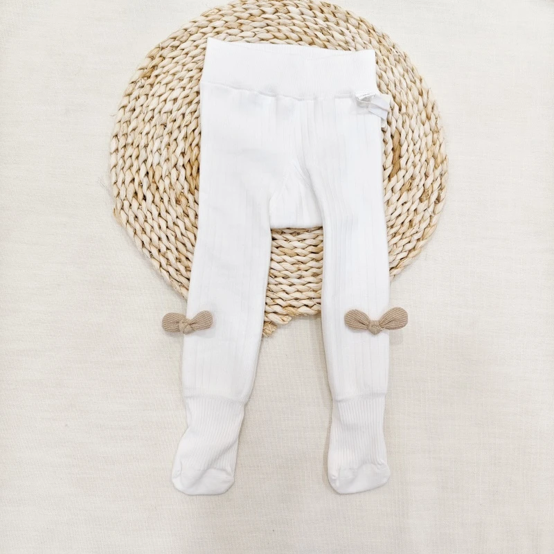 米乐熊女童加绒连脚裤1767