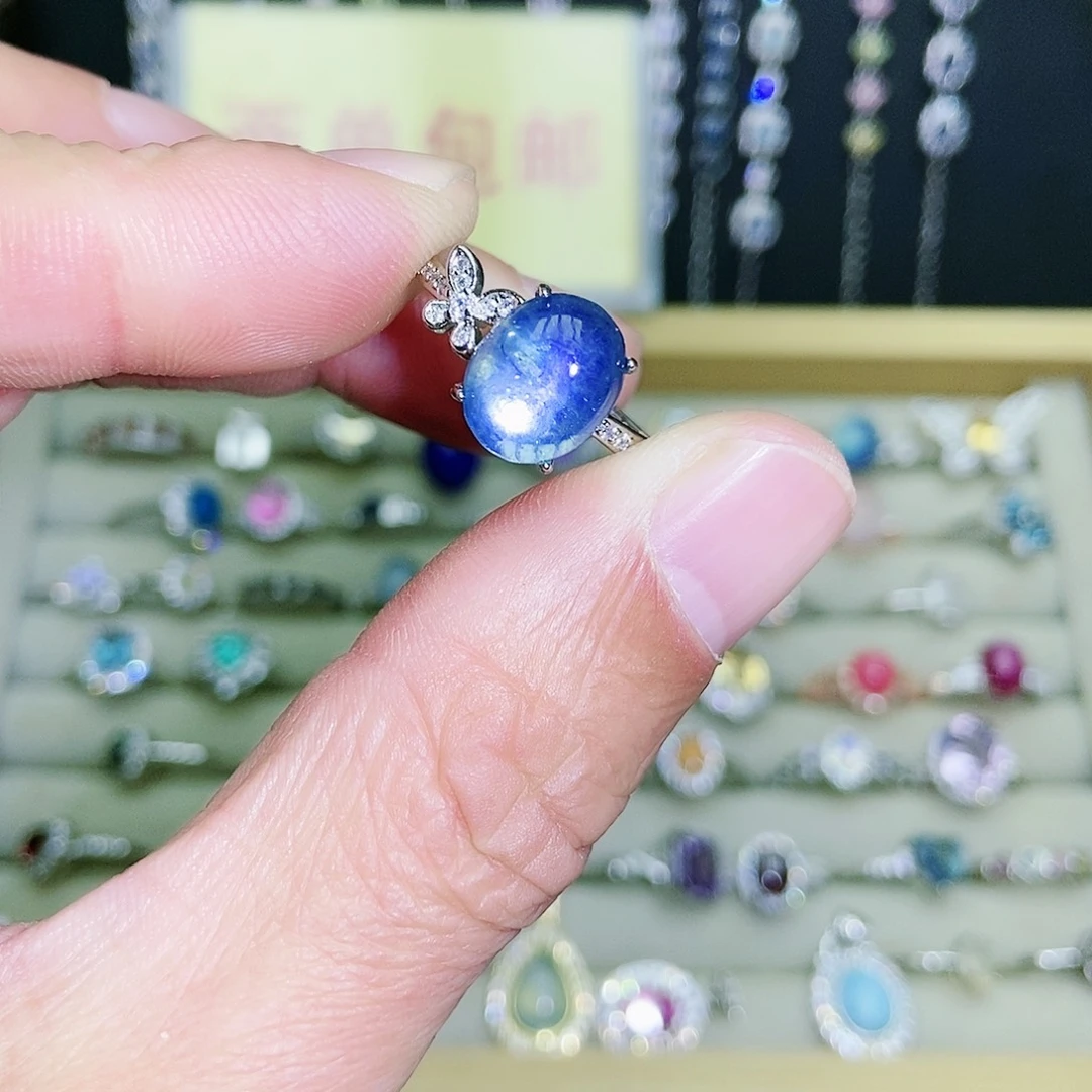 【闪购商品】未镶嵌戒圈海蓝宝石
