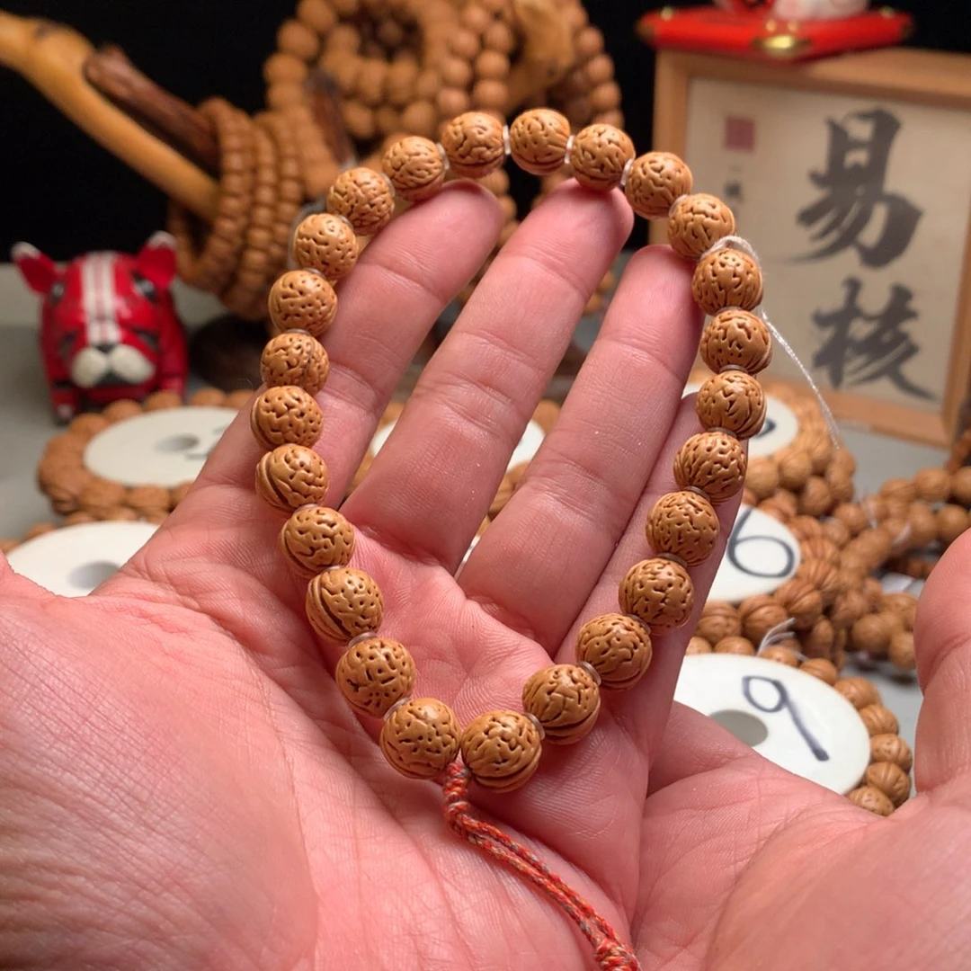 桃核手串【玉玲珑】1.2小桃核手持