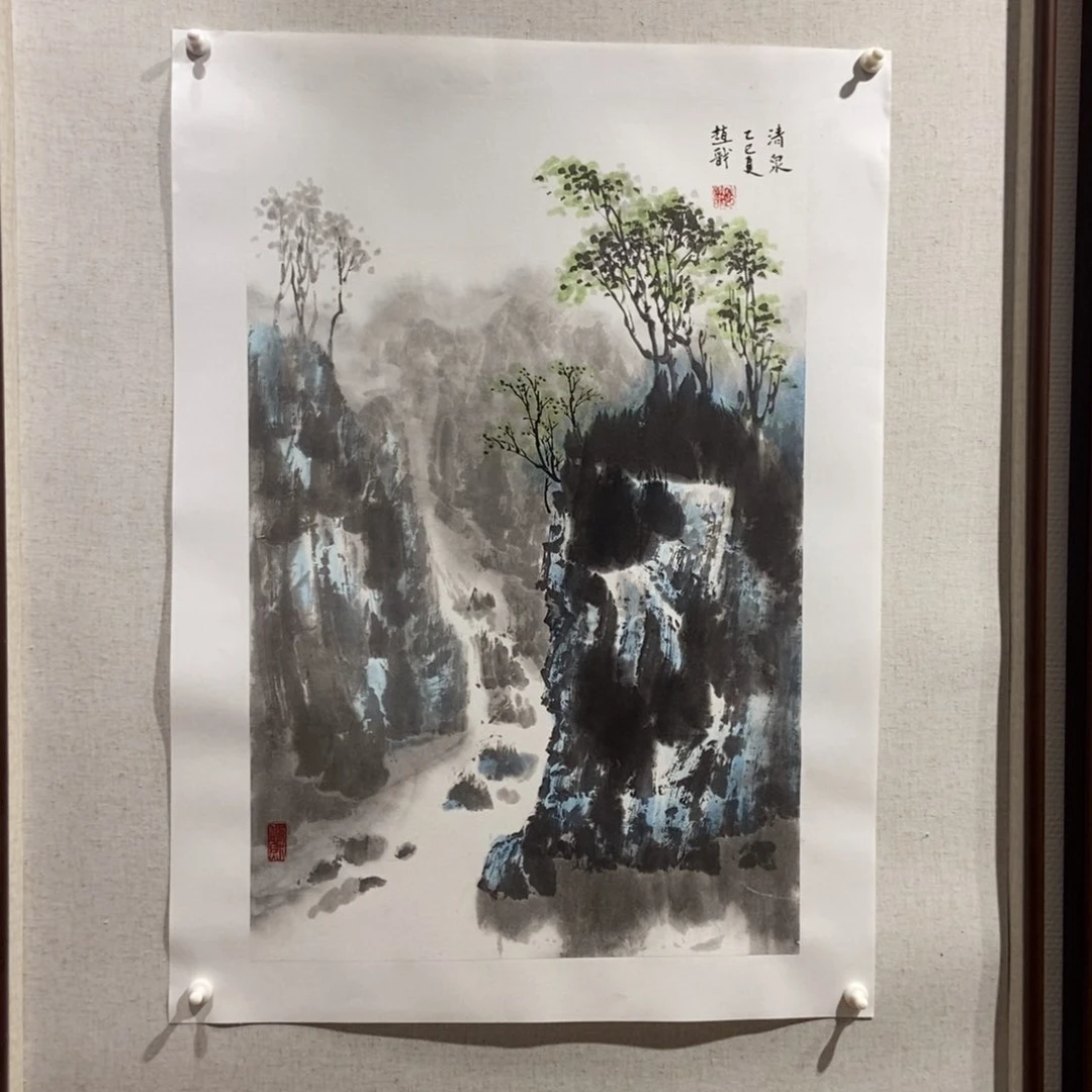 国画墨鱼精品墨鱼精品