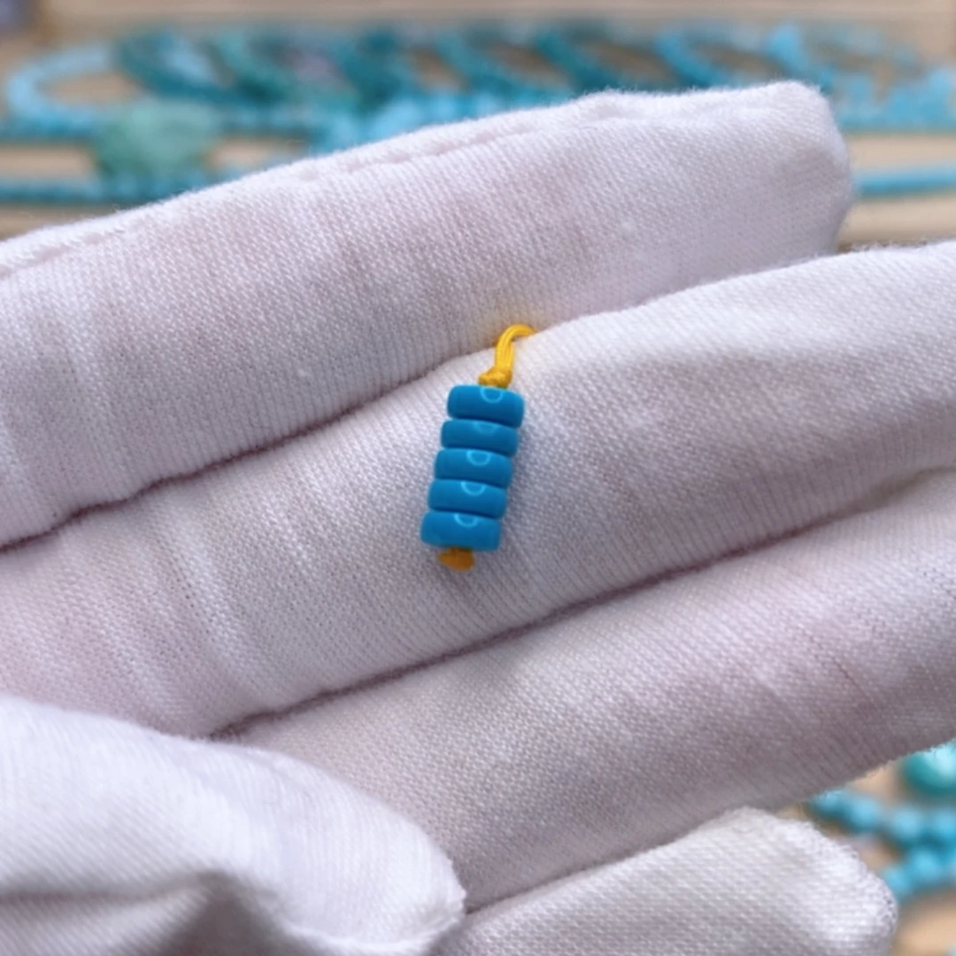 绿松石未镶嵌珠宝奇石4.6mm
