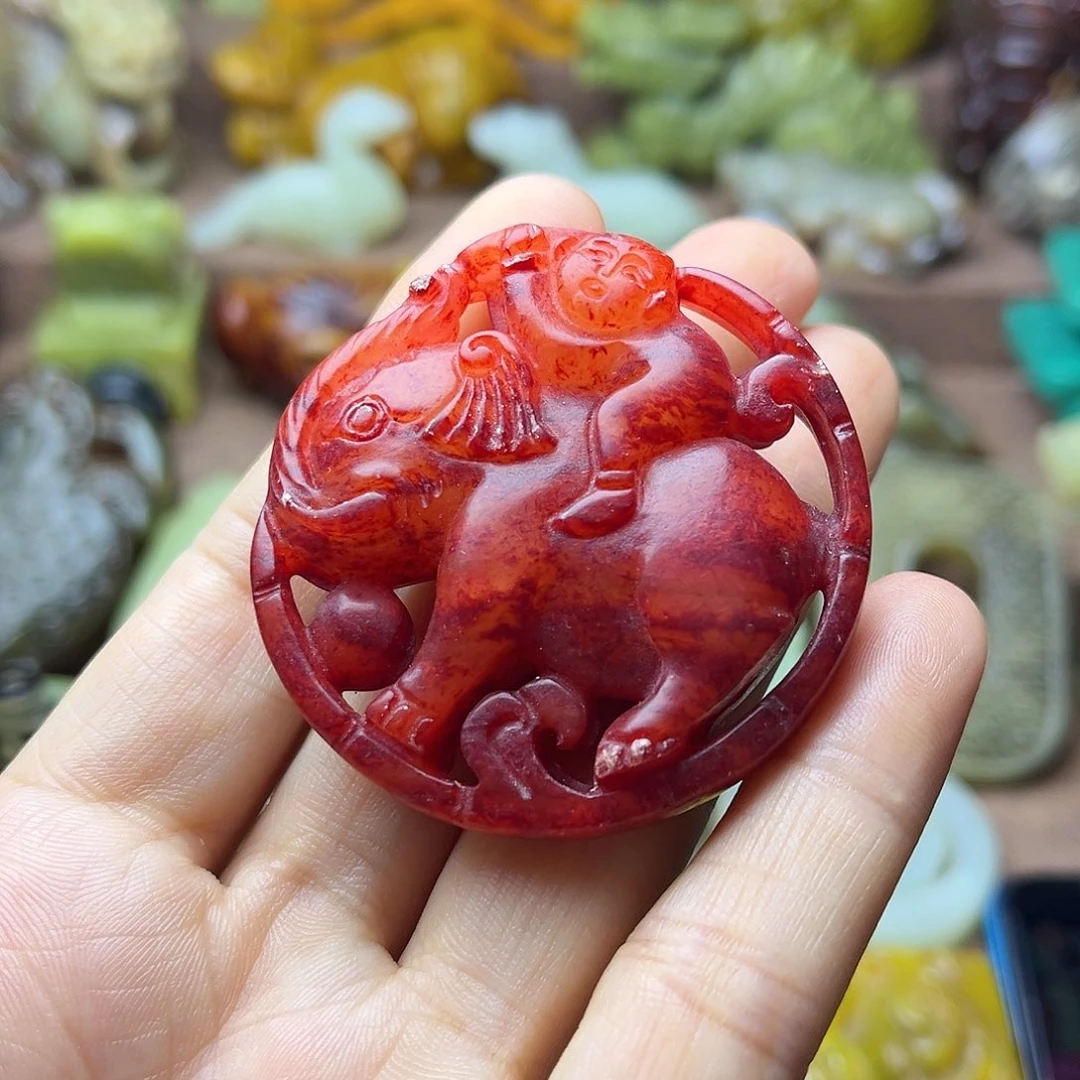 白玉菩提吊坠83。。