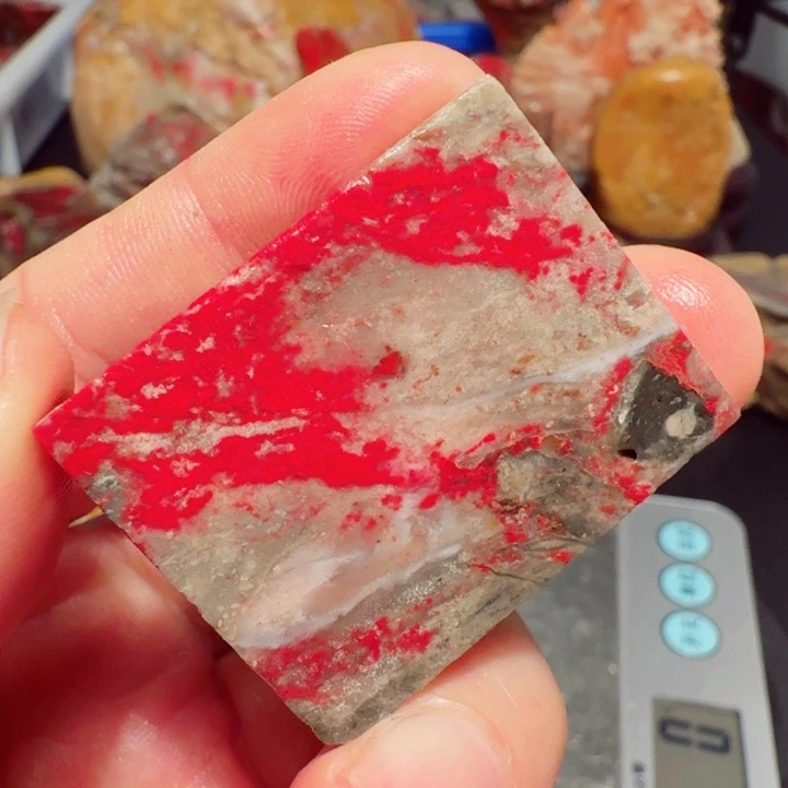 人***浮昌化石昌化鸡血石