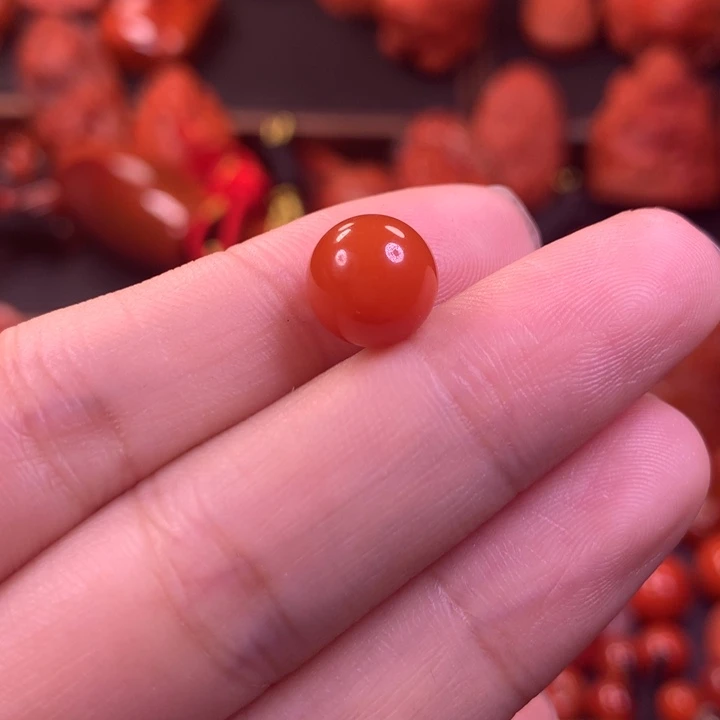 【闪购商品】南红玛瑙圆珠未镶嵌小*