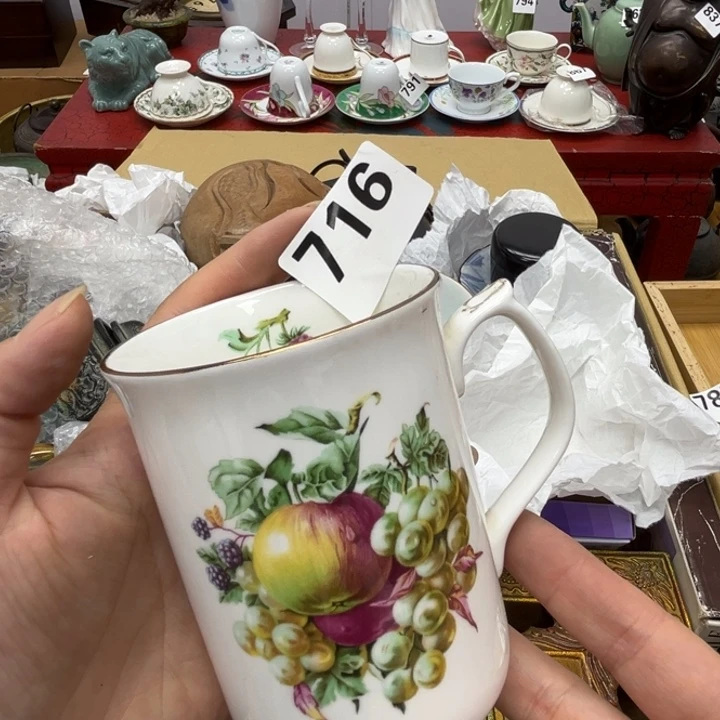 瓷片呀工艺品摆件瓷器摆件正能量