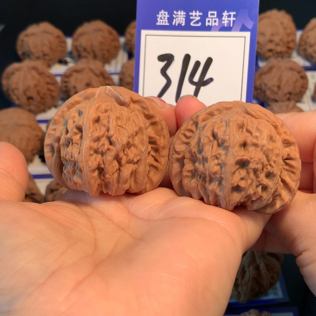 把件文玩核桃314白狮子4.6