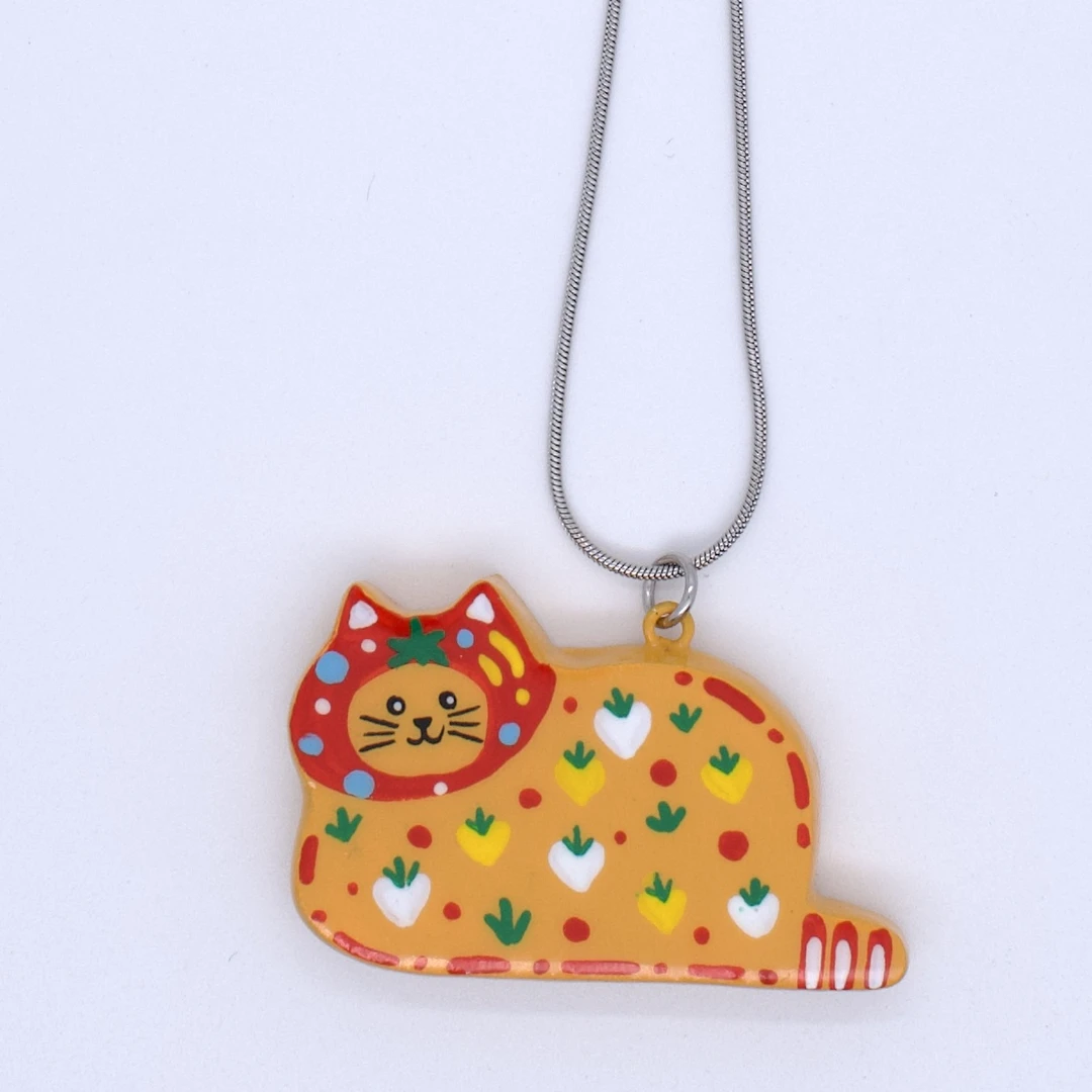 不锈钢项链 5月新品！王甜心手猫猫项链《隐形翅膀》系列荣誉出品