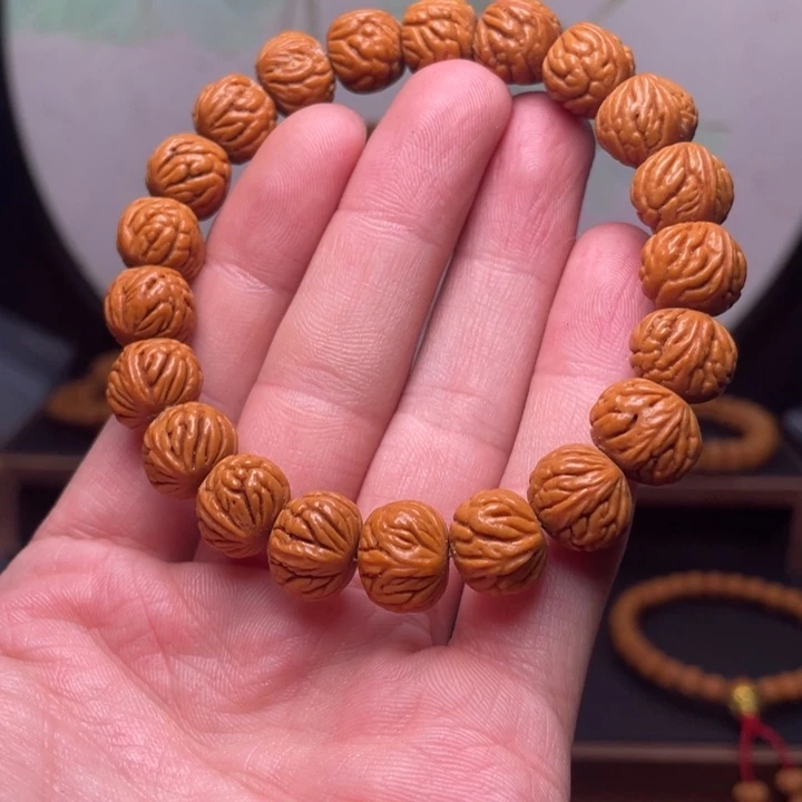 手串桃核13暴龙火焰