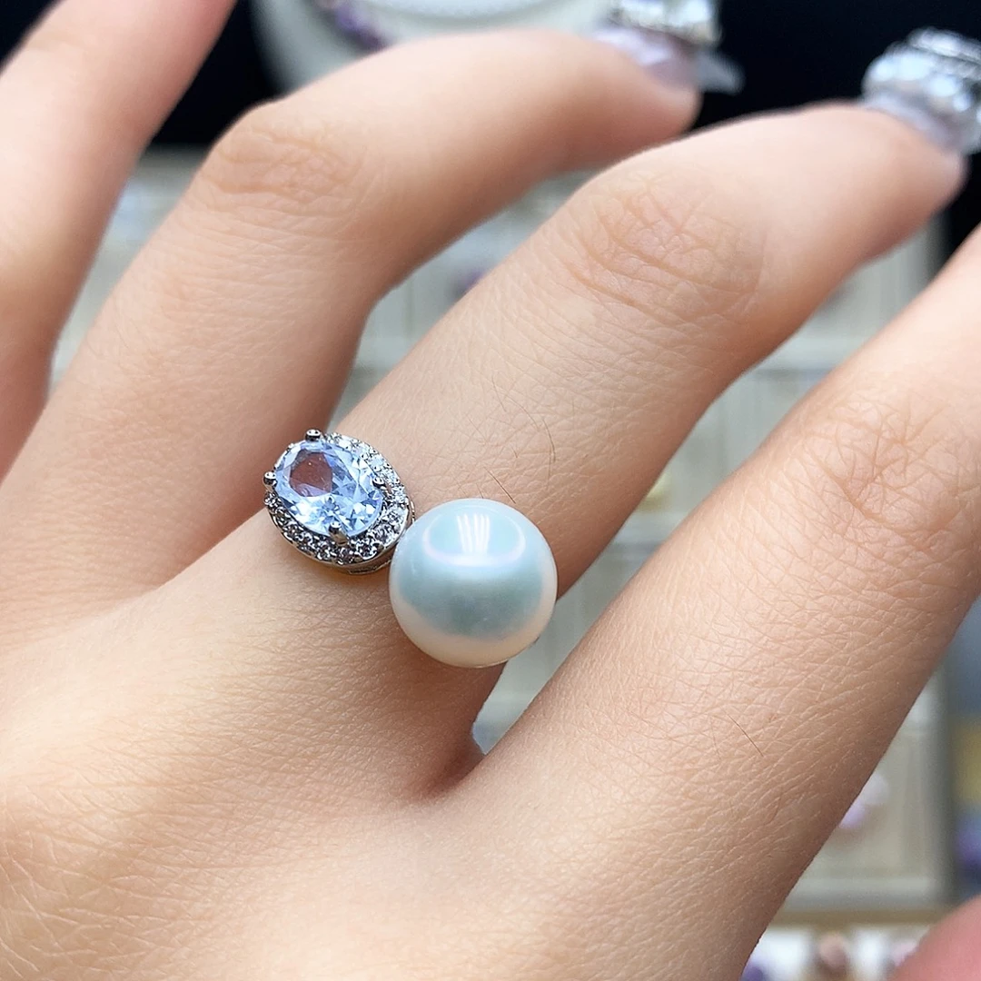 颈饰淡水珍珠合金