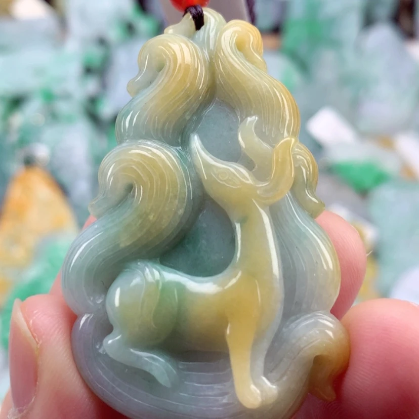 【闪购商品】翡翠吊坠(不含链)未镶嵌