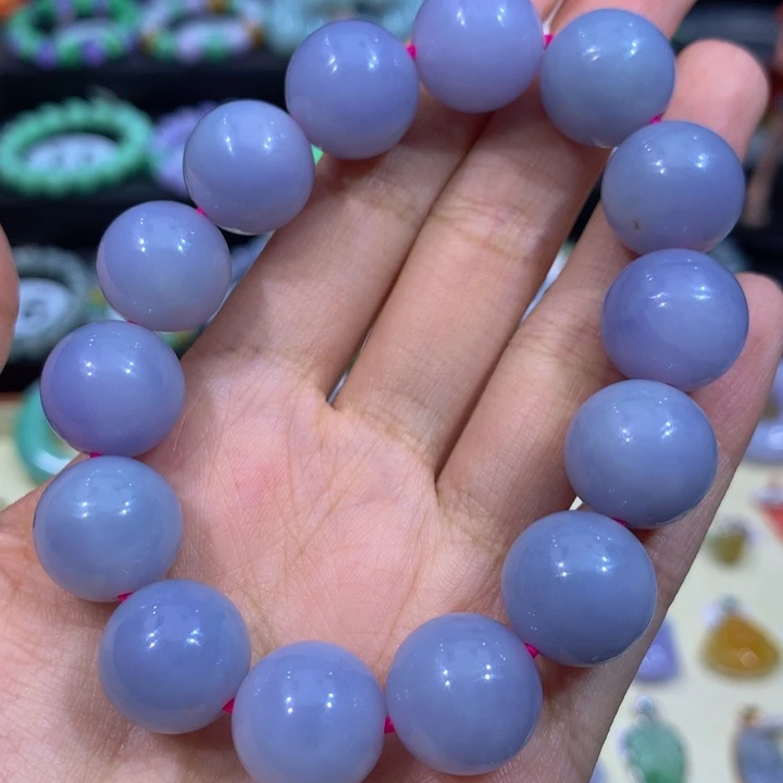 翡翠未镶嵌手链翡翠14