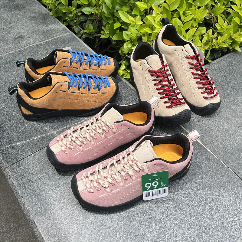 山系复古穿搭户外露营运动登山徒步运动鞋大码男女情侣款防滑耐磨