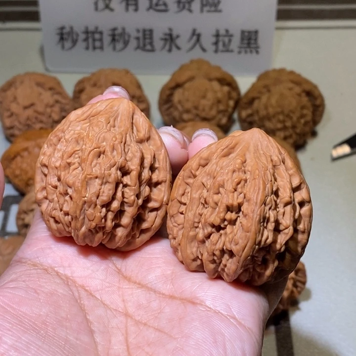 自***风核桃手串/手链虎头王