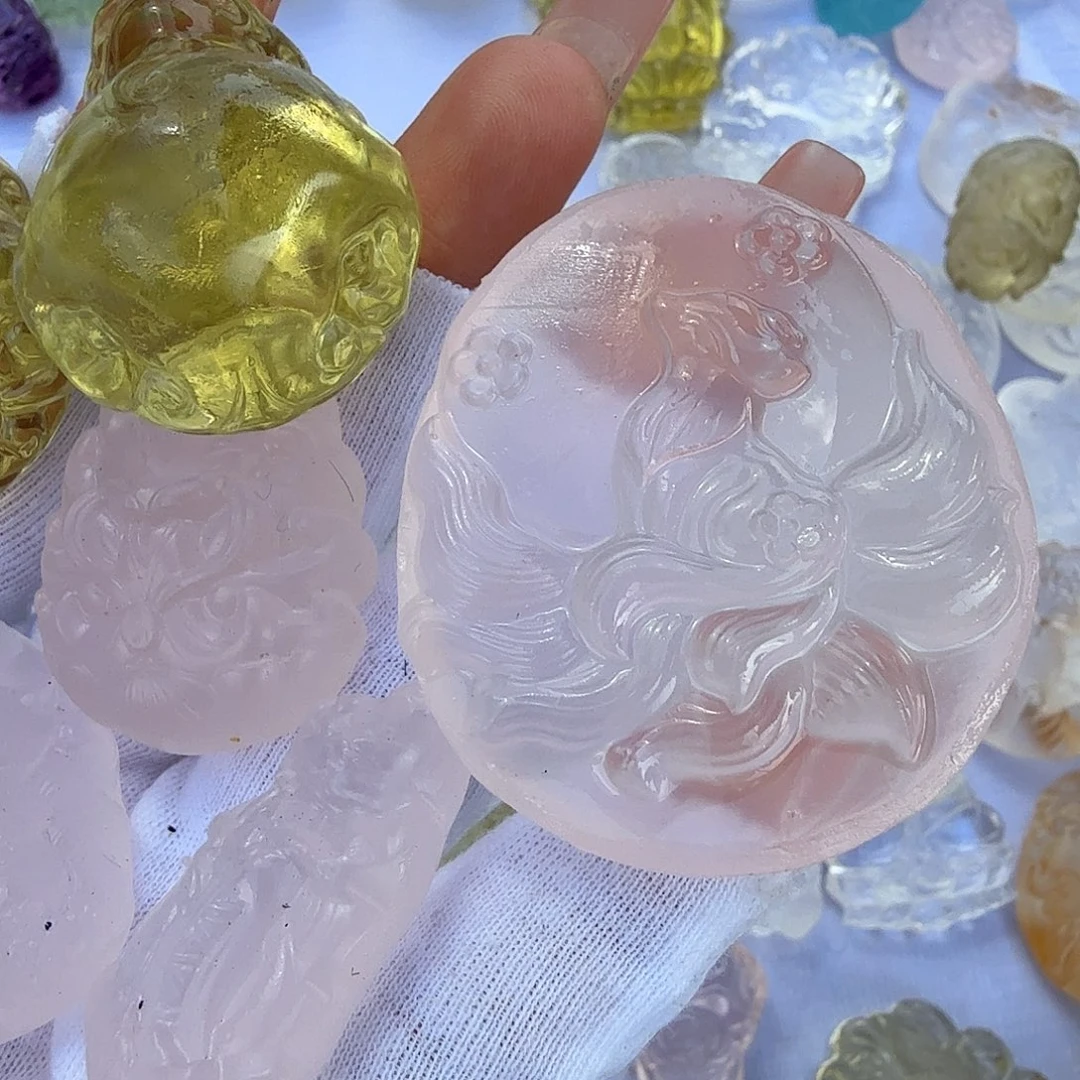 菩****车挂未镶嵌水晶水晶