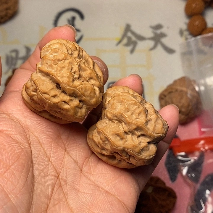 老***壁文玩核桃把件蛤蟆头