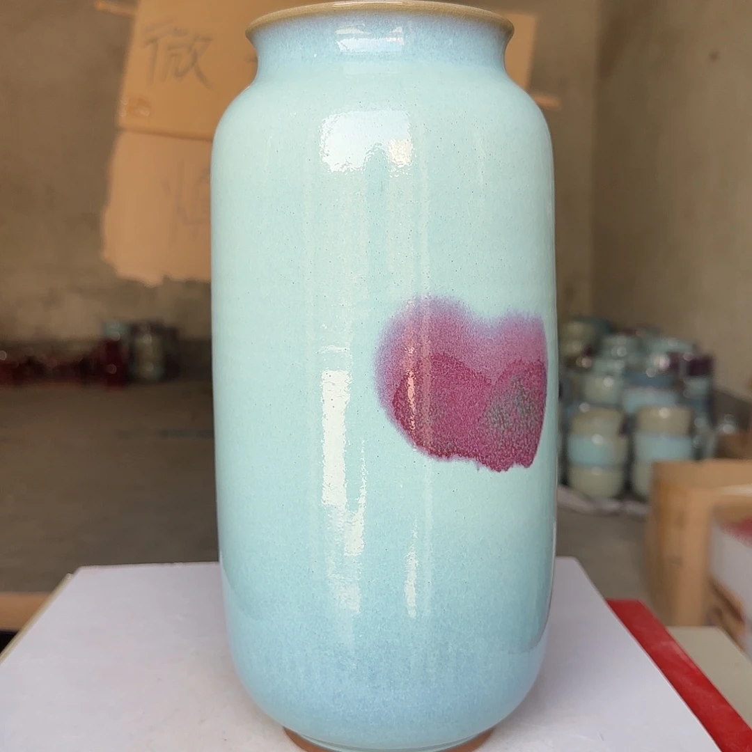 陶摆件郑家钧窑摆件微