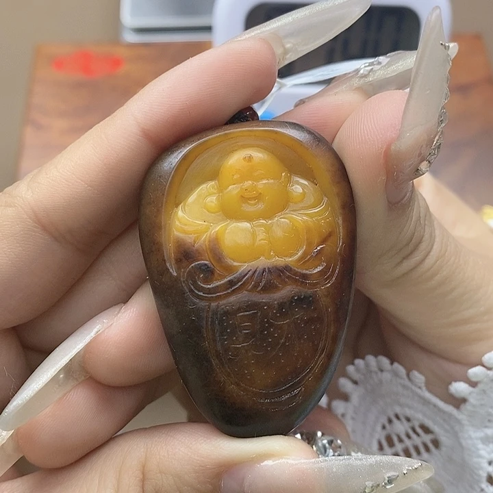 和田玉挂件未镶嵌最*