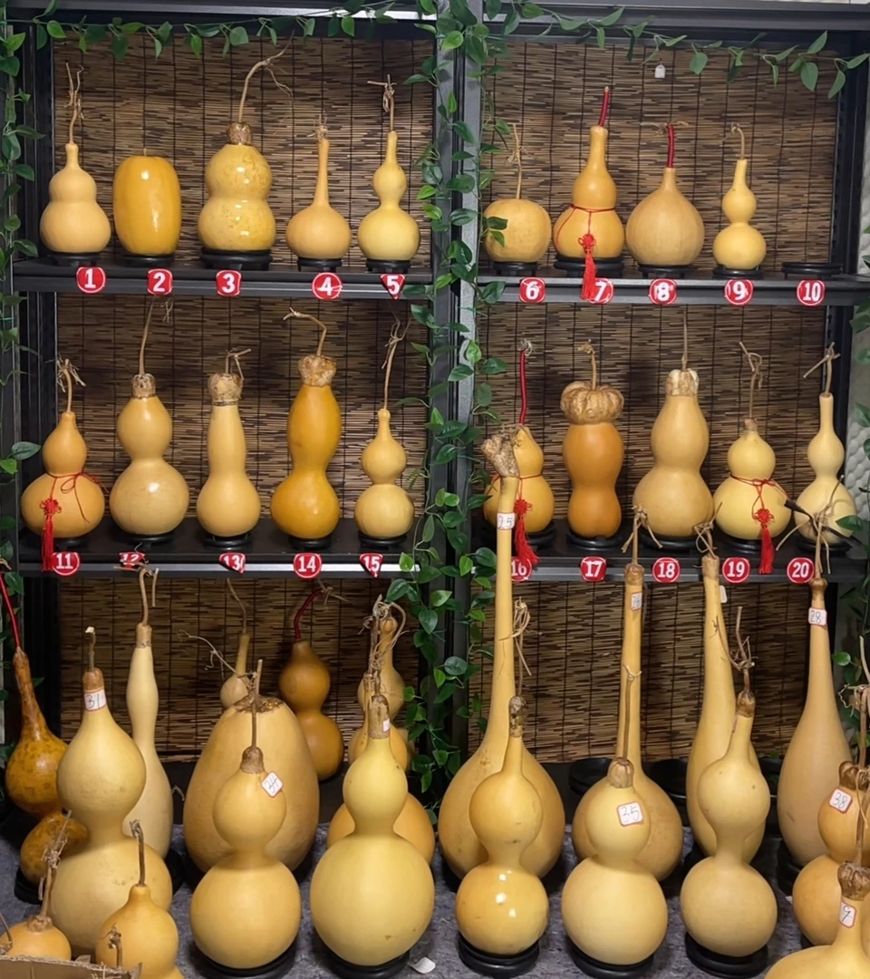 天然大葫芦居家摆件