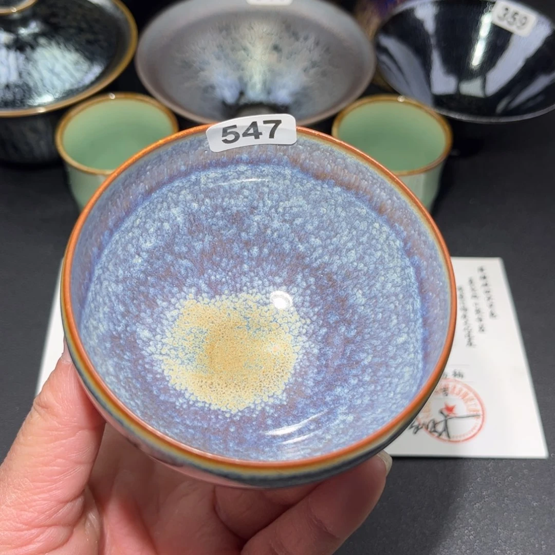 茶盏547 建盏单盏太好看了吧……