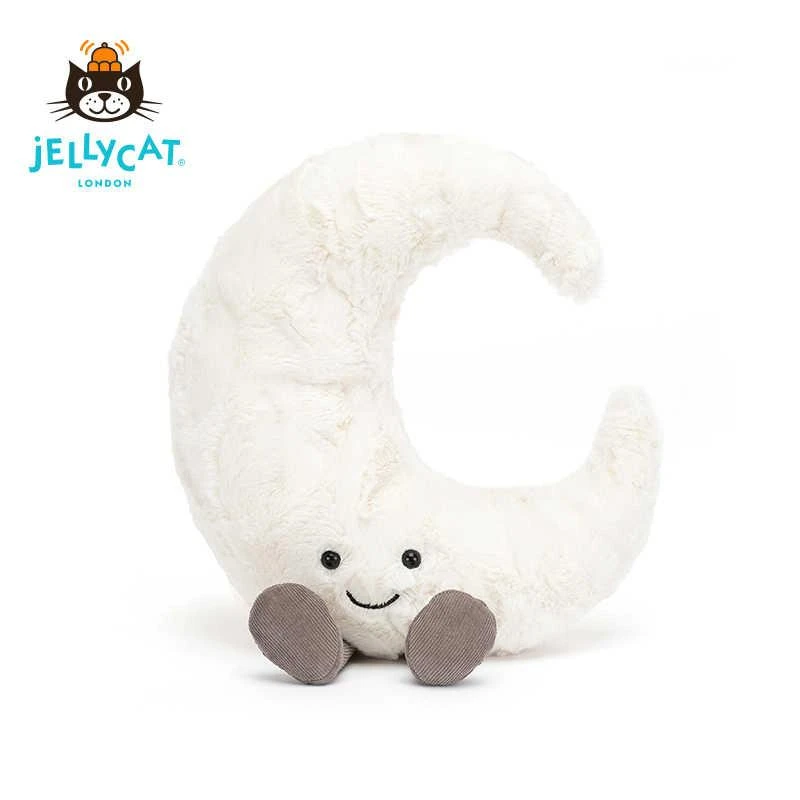 英国Jellycat趣味月亮可爱柔软玩偶公仔毛绒玩具陪伴安抚娃娃送礼