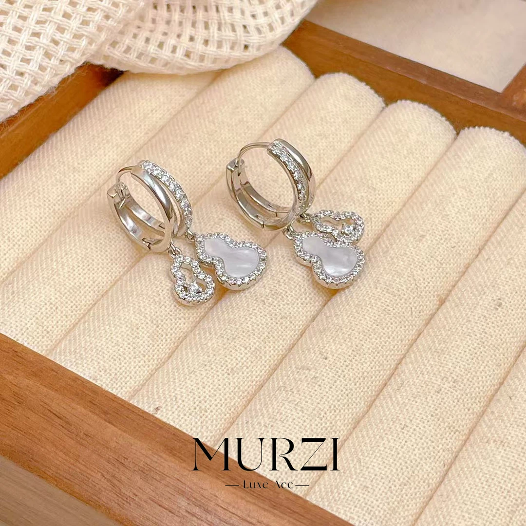 铜合金耳饰 法式小众简约轻奢时尚百搭新品气质经典优雅精致-B161