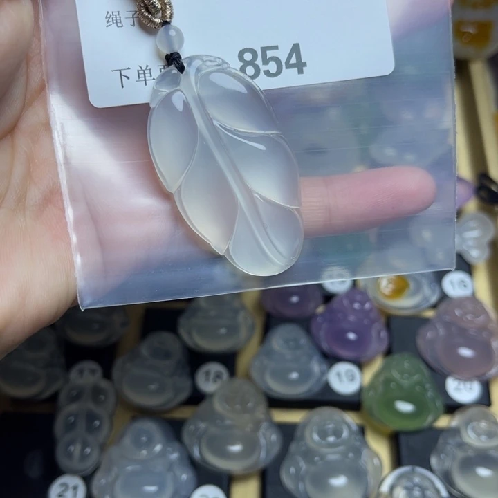 玛瑙/玉髓颈饰未镶嵌M****_