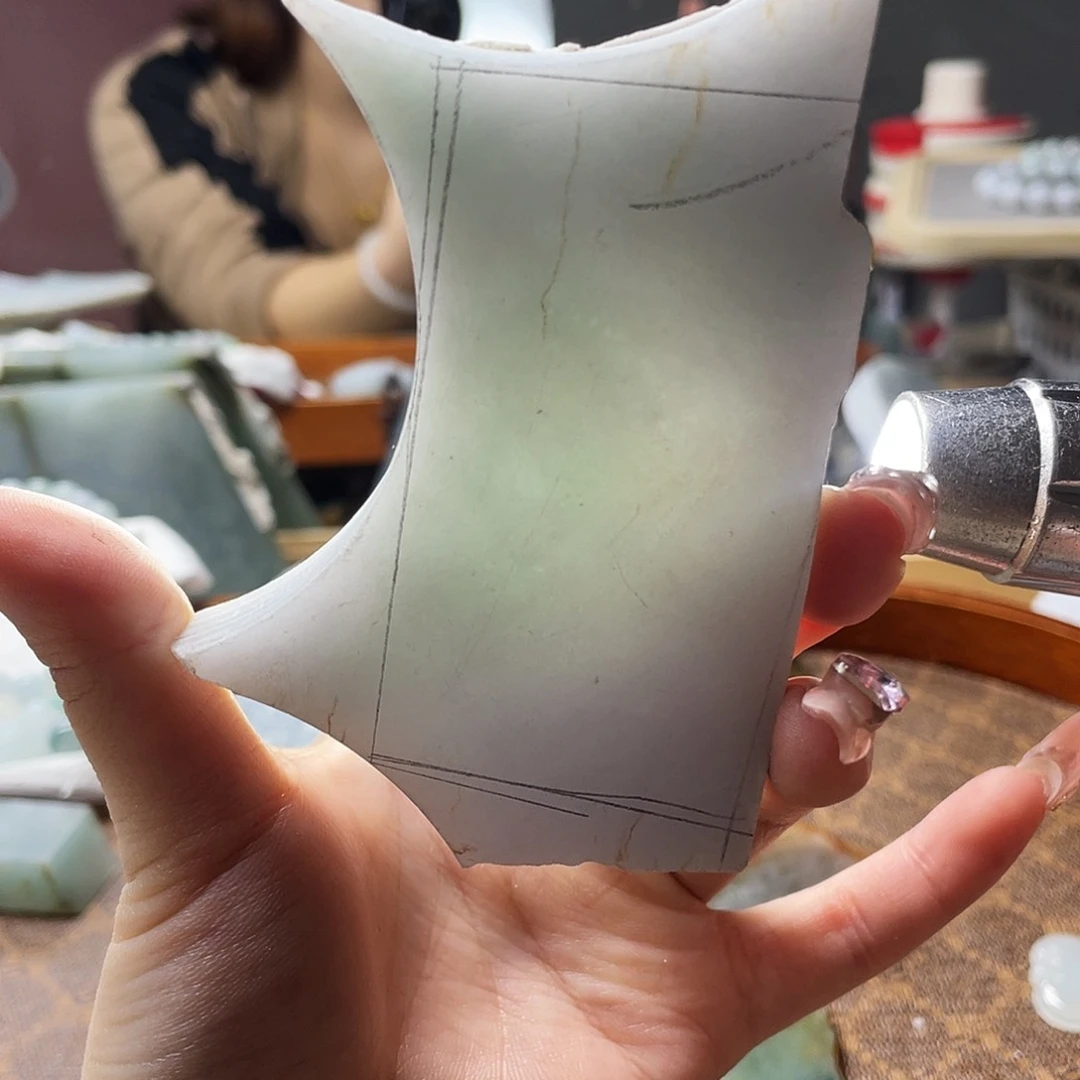 翡翠裸石料子不包工