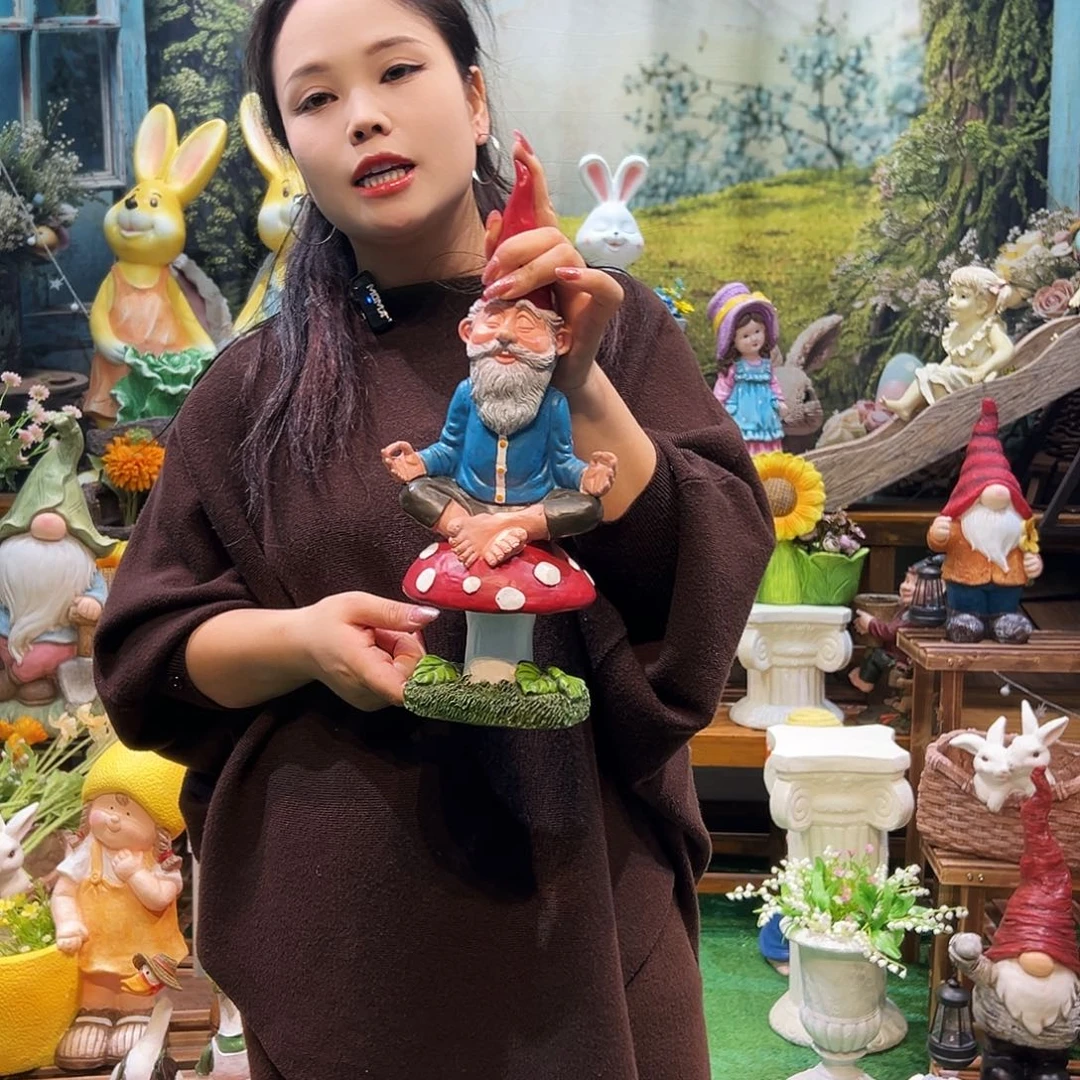 摆件花园摆件红红火火