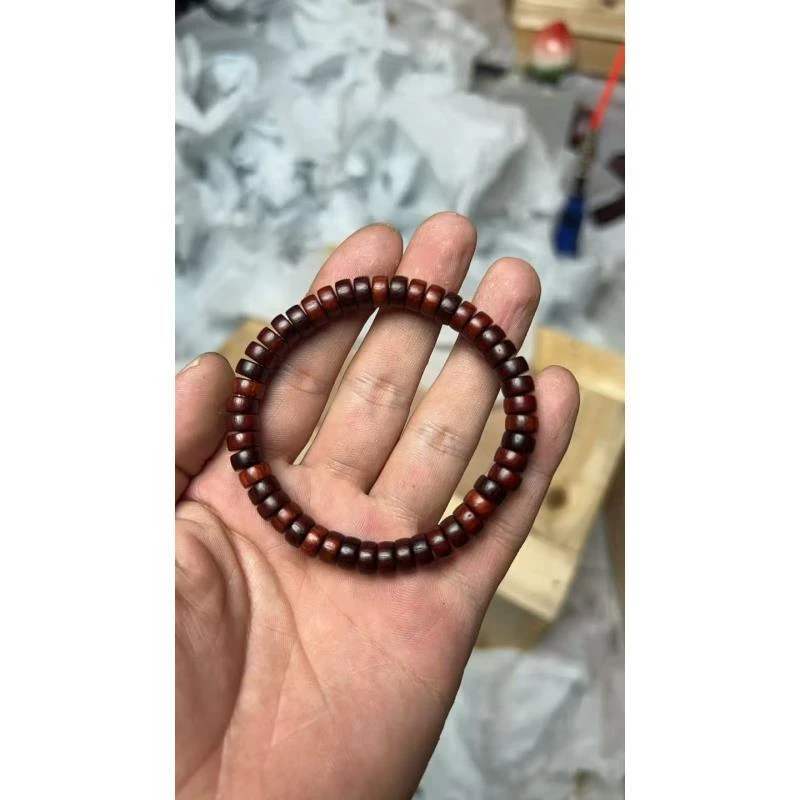 yu001赞比亚手串黄花梨佛珠念珠文玩（0.7mm）