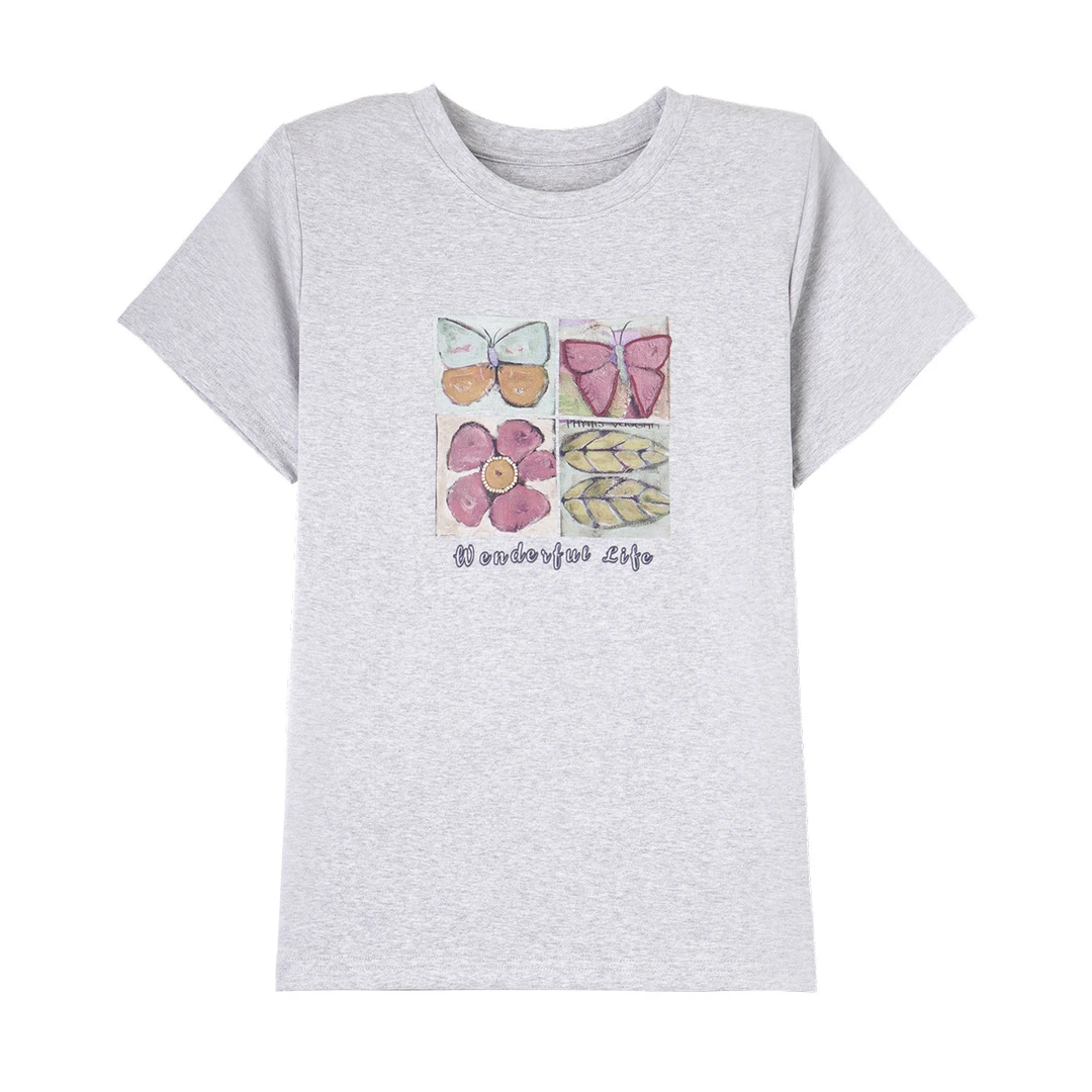 【粉丝专享】夏季新款女式T恤N521T002